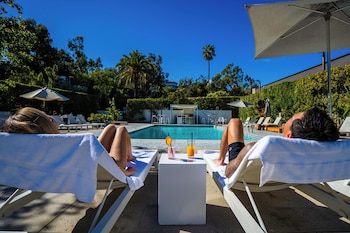 Hotel Exterior at Luxe Sunset Boulevard Hotel