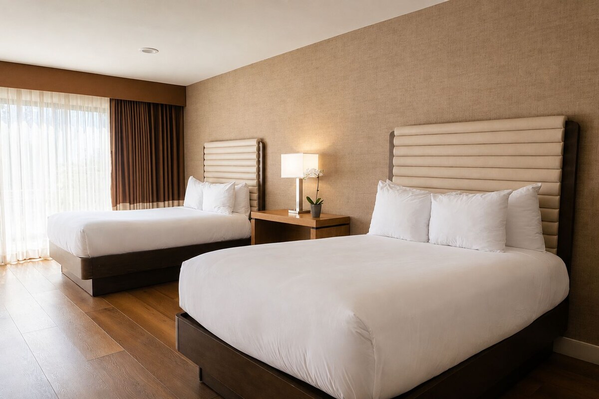 Executive Studio Suite, 2 Double Beds (Junior)