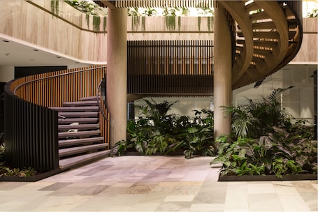 Staircase. Orea Congress hotel Brno