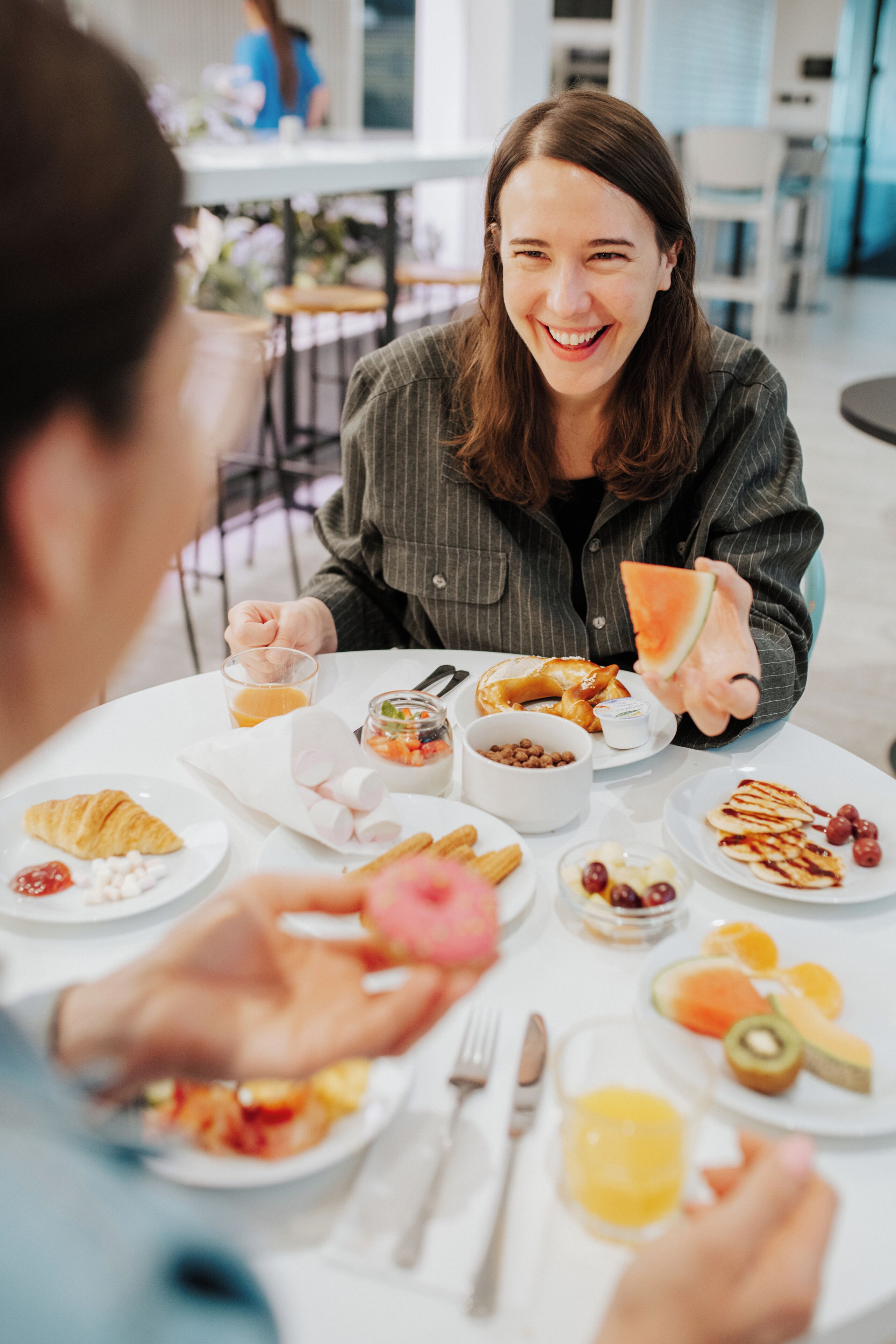 Päivittäinen buffetaamiainen (360 CZK per henkilö)