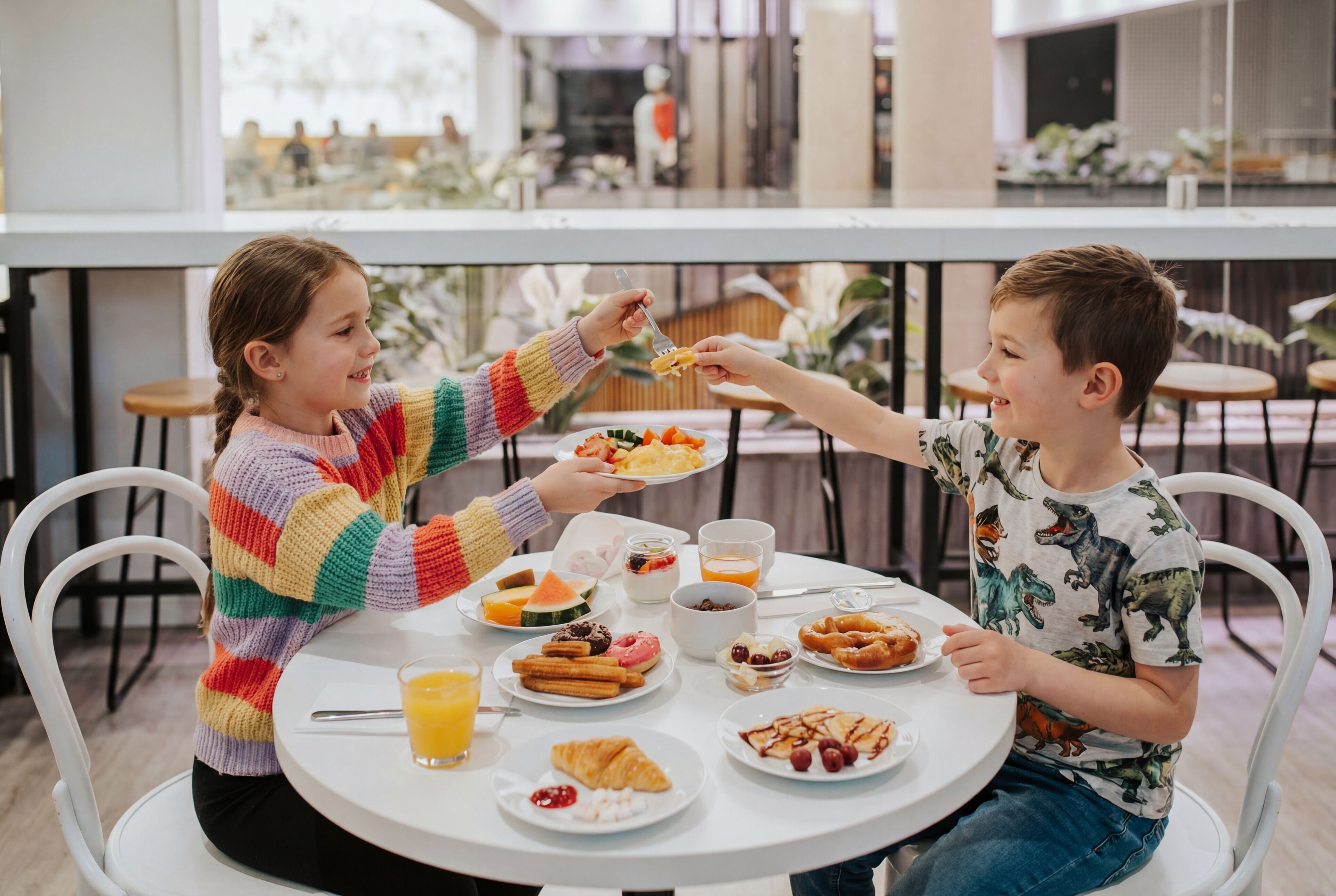Colazione a buffet, servita tutte le mattine (360 CZK a persona) 