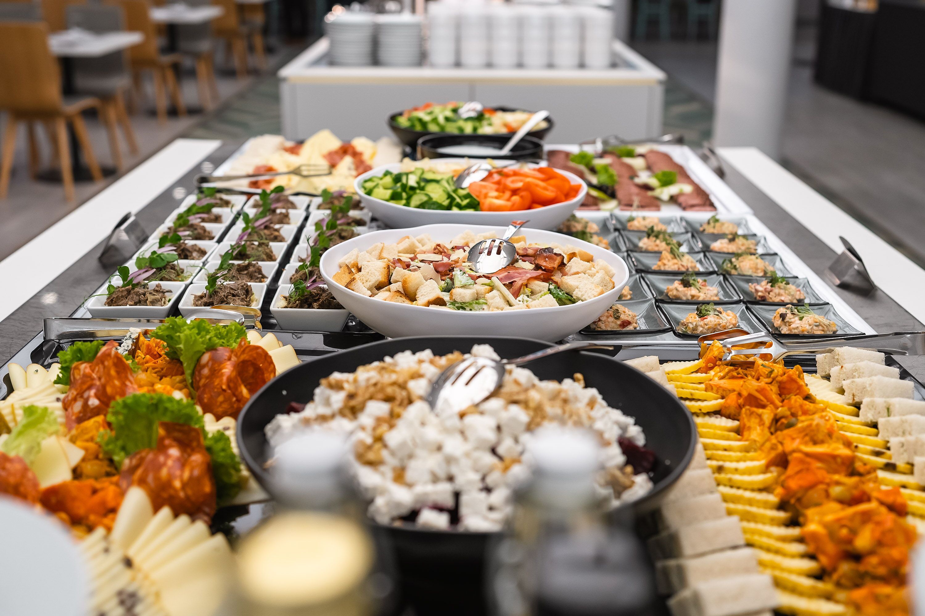 Frokostbuffé hver dag (CZK 360 per person)