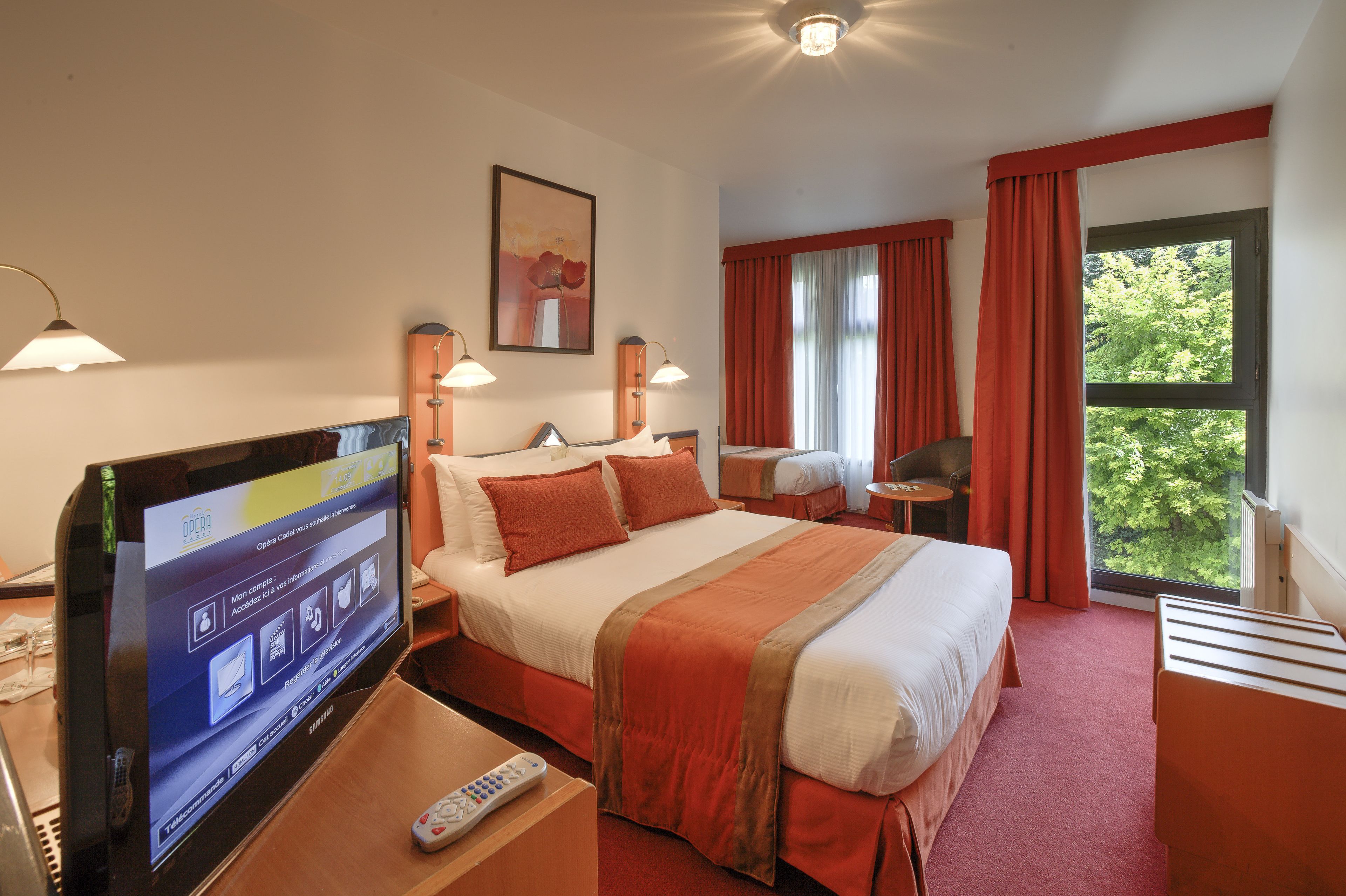 triple room | minibar, in-room safe, soundproofing, iron/ironing board