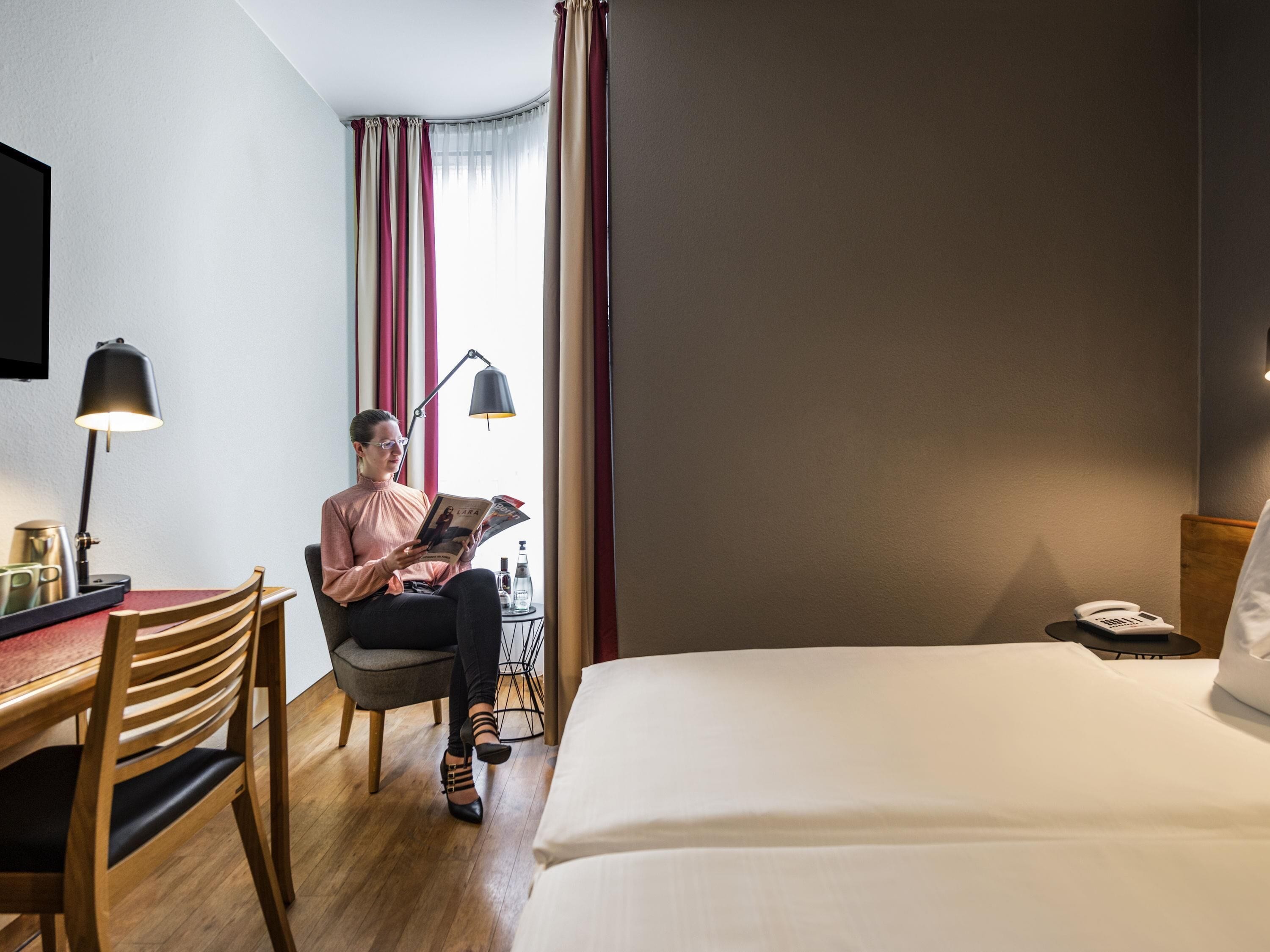 Premium bedding, pillow-top beds, in-room safe, individually furnished