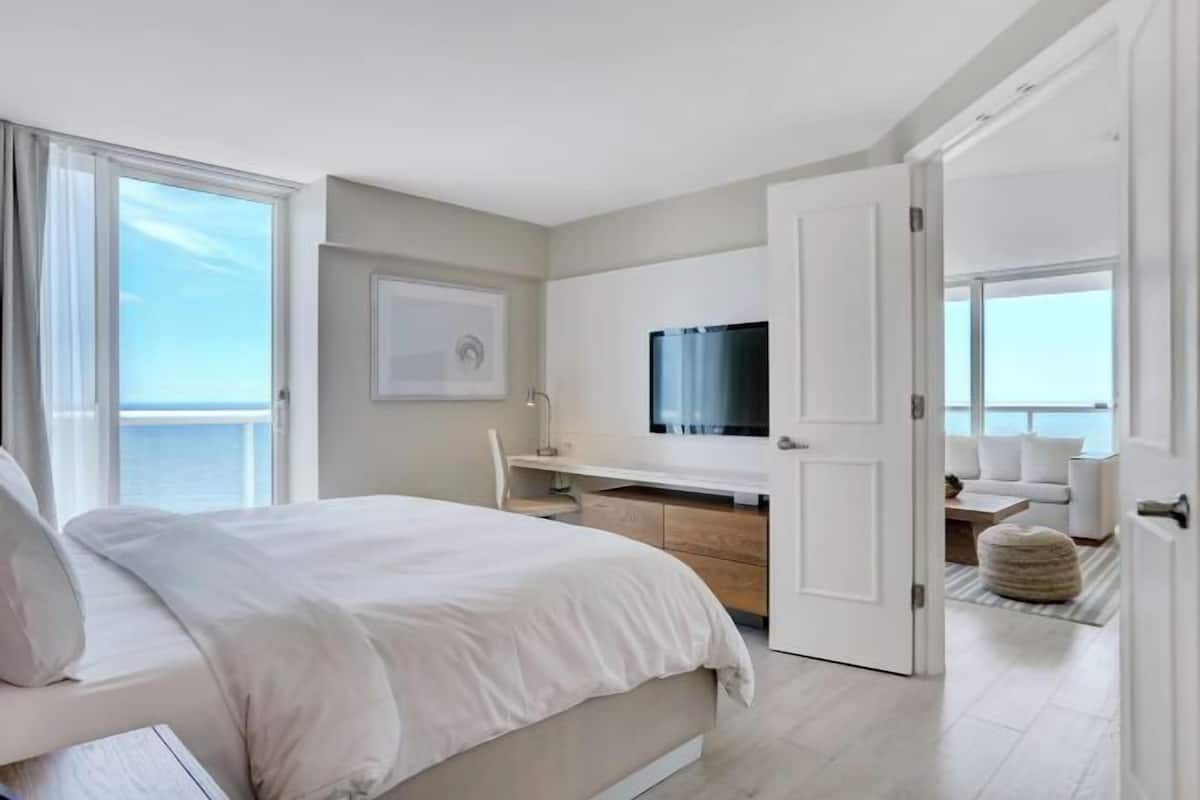 1 chambre, literie de qualité supérieure, surmatelas