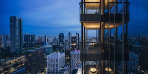 View from room - Pan Pacific Orchard (Singapore)