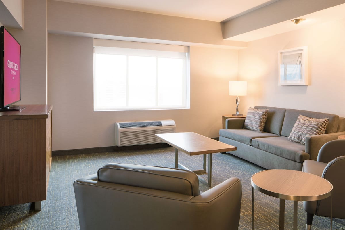 VIP Suite King Non-Smoking | Postazione laptop, ferro/asse da stiro, Wi-Fi gratuito, lenzuola