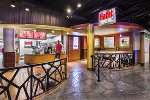 6 restaurants, breakfast, lunch, dinner served; Italian cuisine 