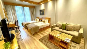 Standard King or Twin Room | 1 svefnherbergi, rúmföt af bestu gerð, míníbar, öryggishólf í herbergi