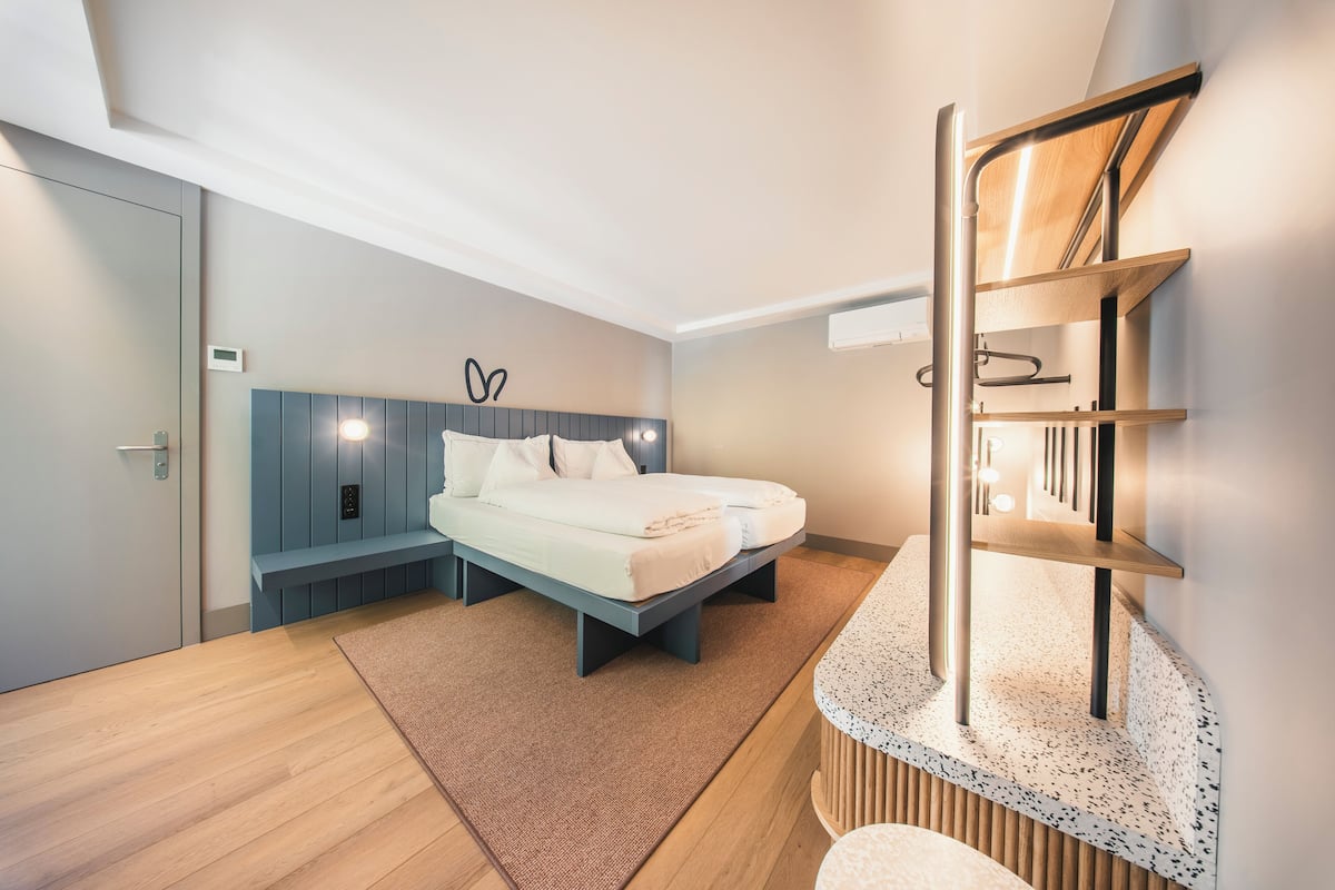 Pure Studio 130 | 2 Schlafzimmer, Allergikerbettwaren, Daunenbettdecken, Zimmersafe