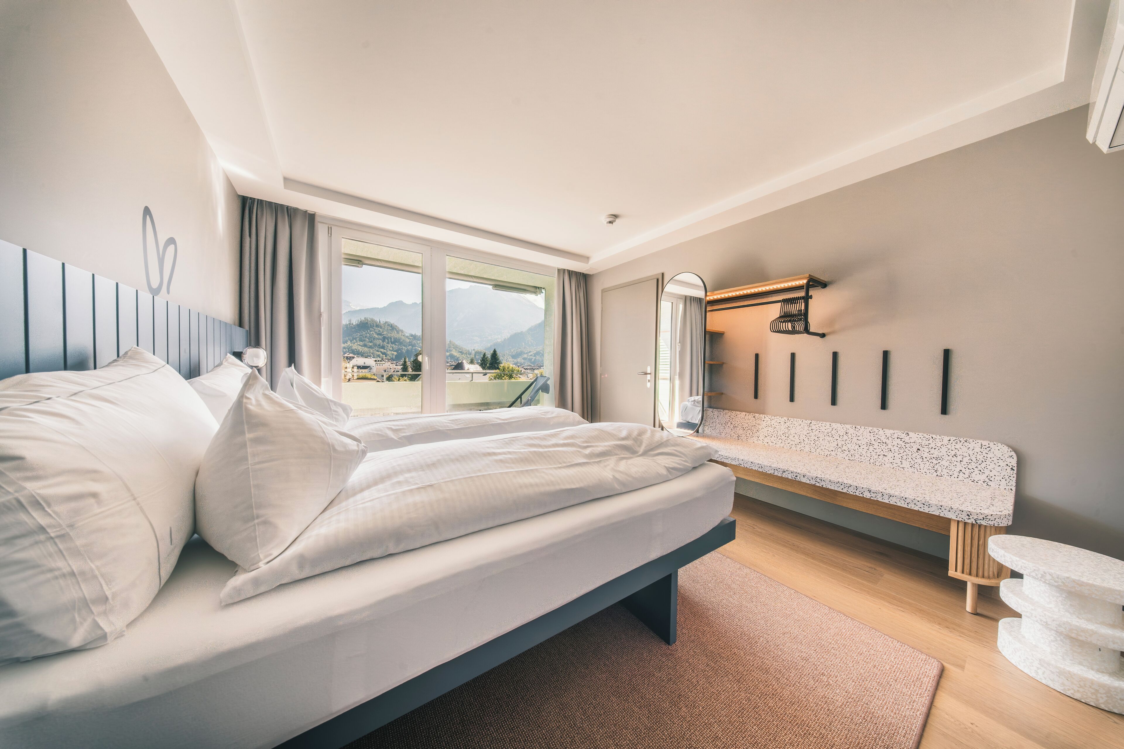 Luxe Apartment 450 | 防过敏的被褥、羽绒被、客房内保险箱、遮光窗帘