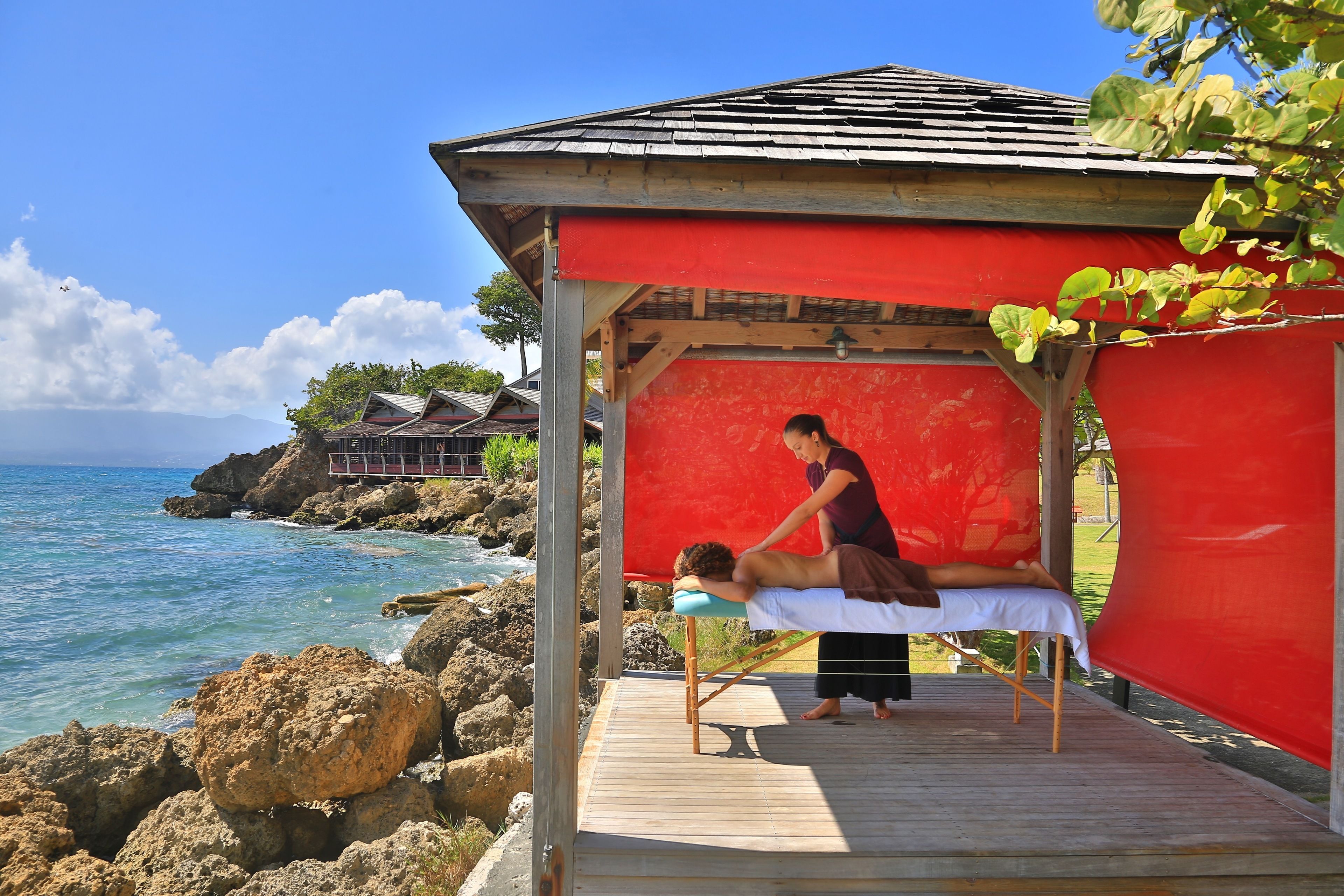 室外护理区、桑拿、湿蒸房、土耳其浴、身体护理、体膜护理