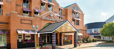 Entrada de la propiedad