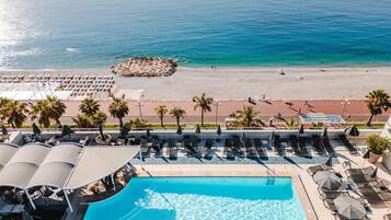 Seasonal outdoor pool