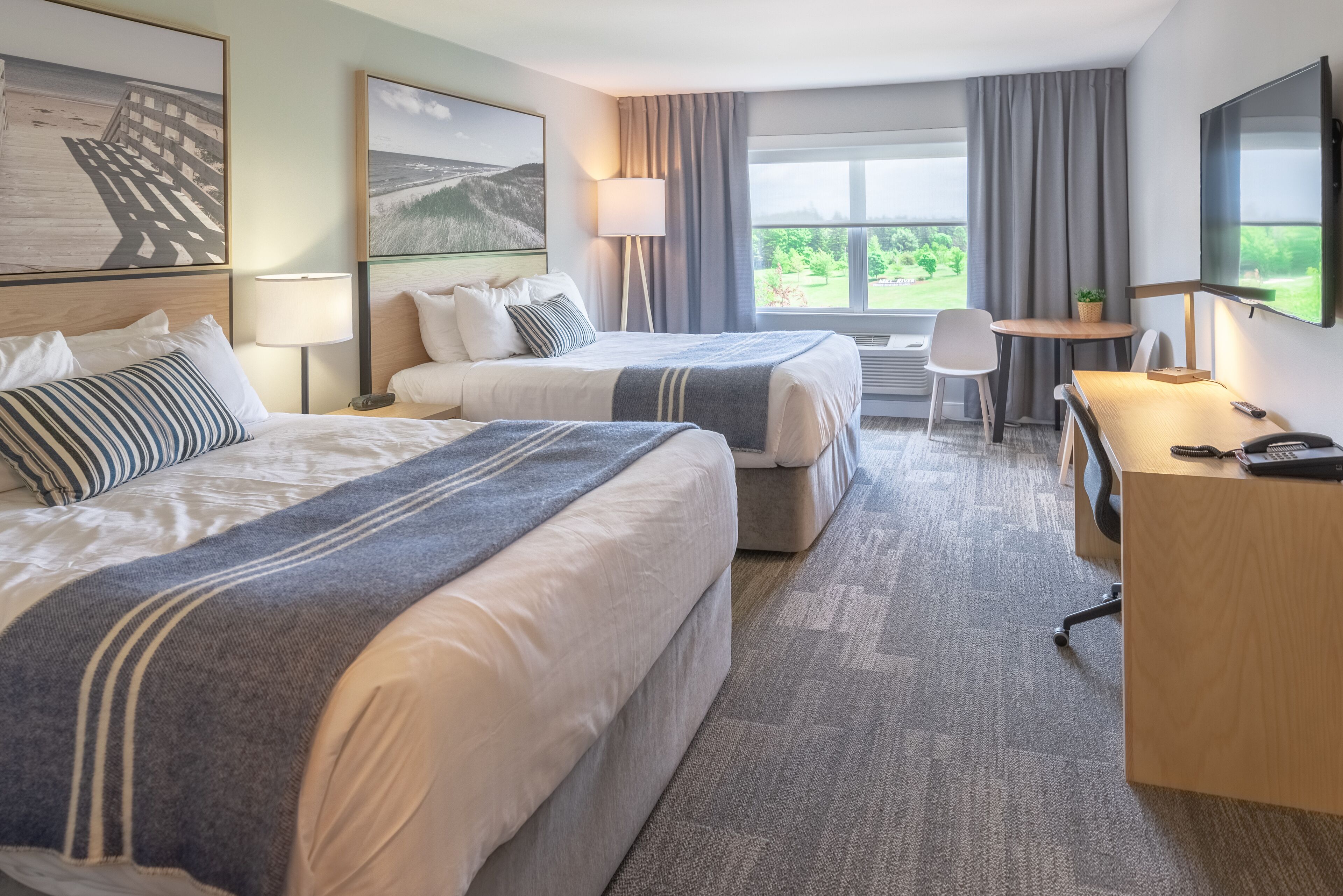 superior room, 2 queen beds, non smoking, golf view | iron/ironing board, rollaway beds, free wifi, bed sheets