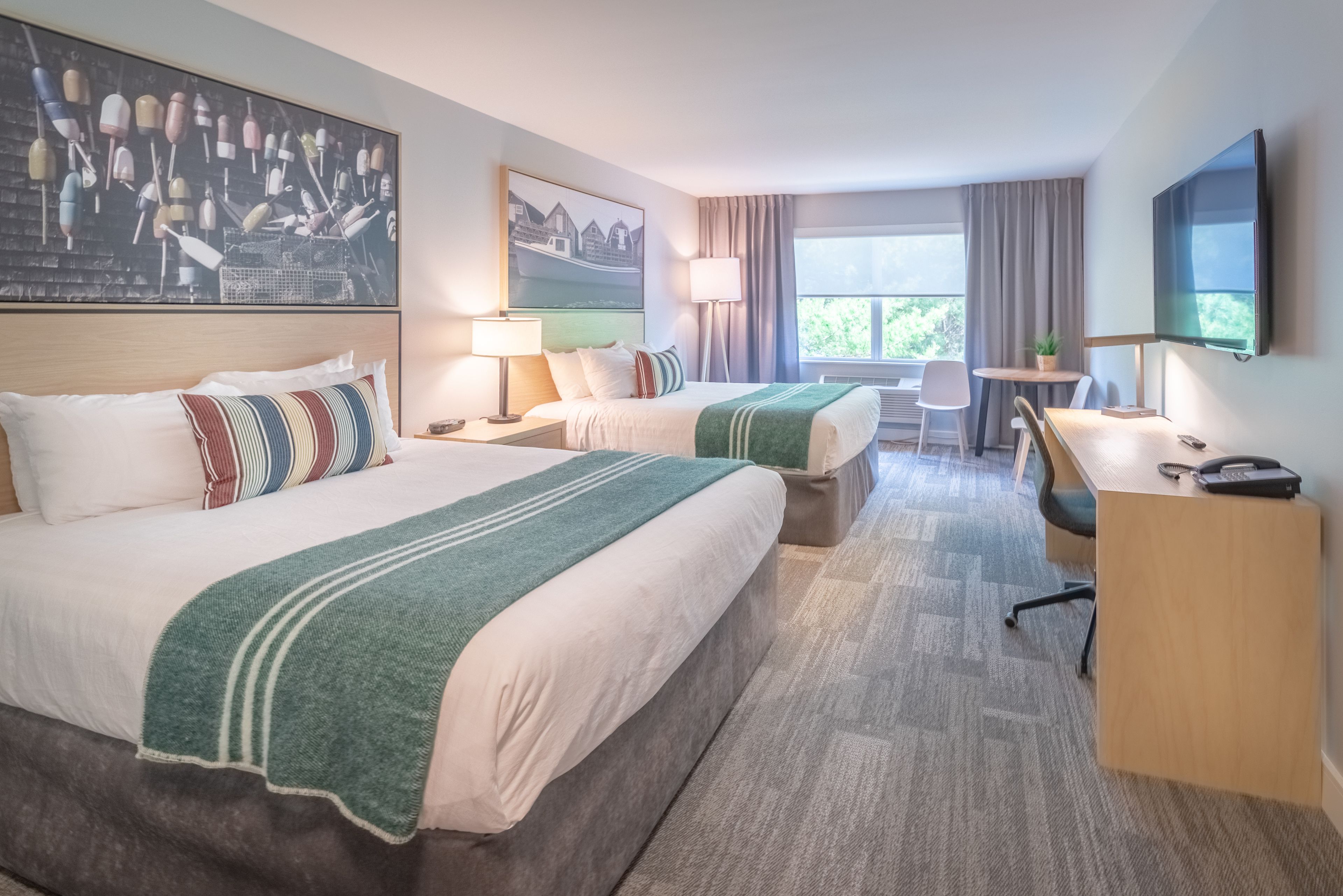 superior room, 2 queen beds, non smoking, golf view | iron/ironing board, rollaway beds, free wifi, bed sheets