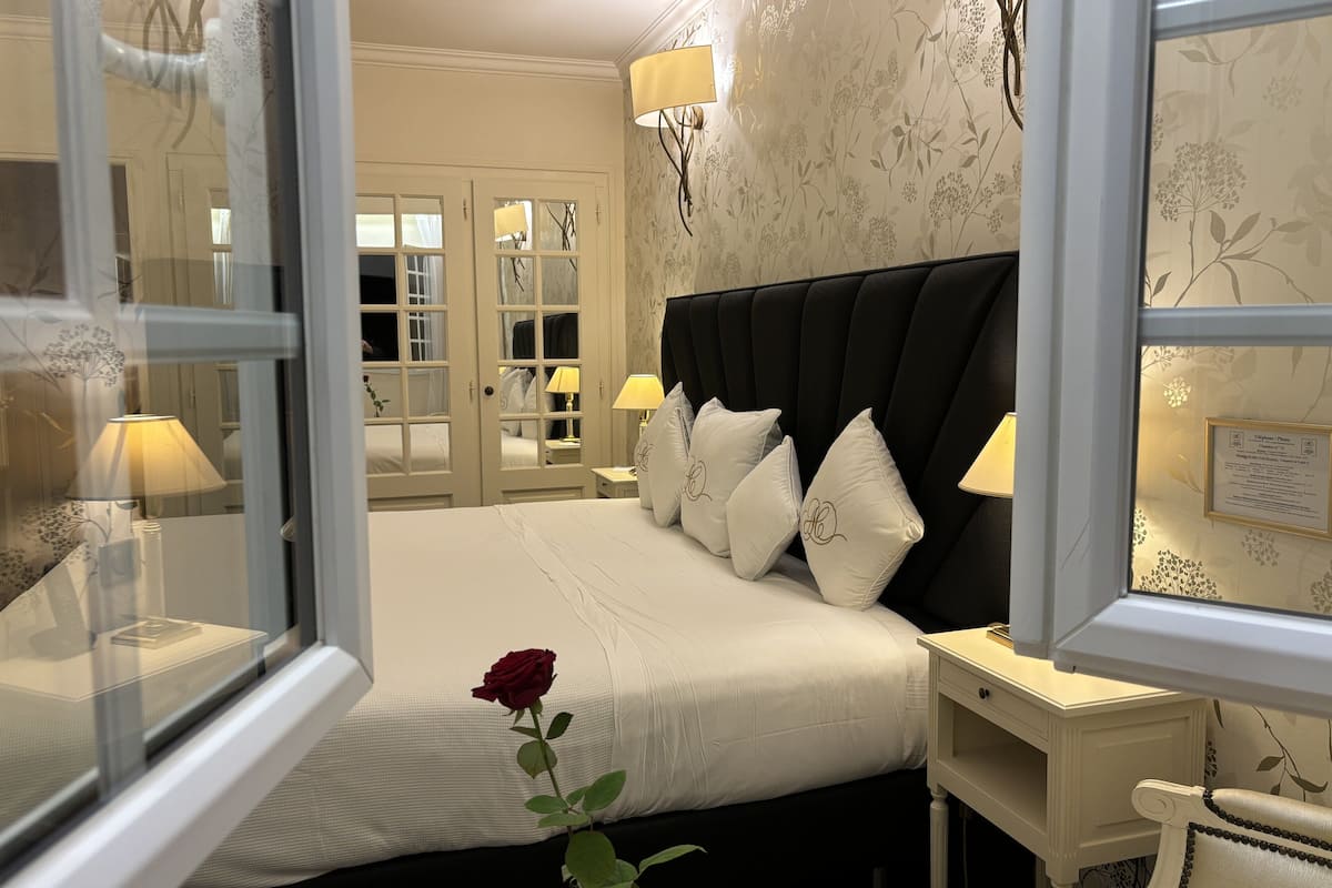 chambre parc terrasse | garden view