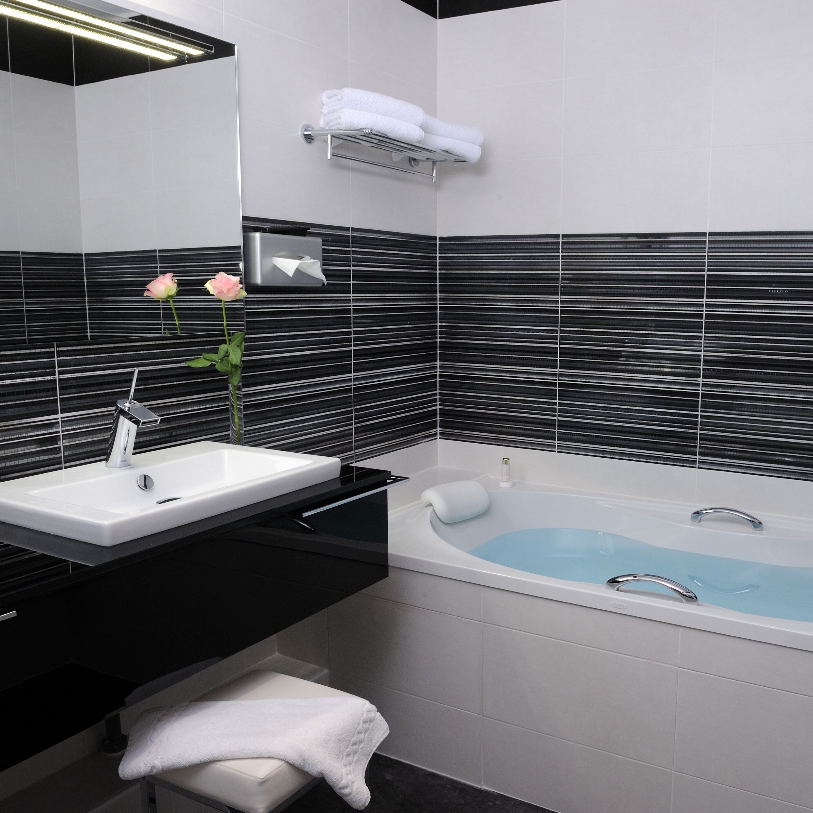 comfort room | bathroom | free toiletries, hair dryer, bathrobes, slippers