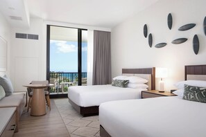 Habitación Premium doble | Ropa de cama de alta calidad y colchones con acolchado adicional