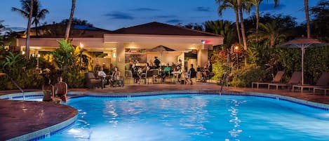 2 outdoor pools, open 7:00 AM to 10:00 PM, cabanas (surcharge)