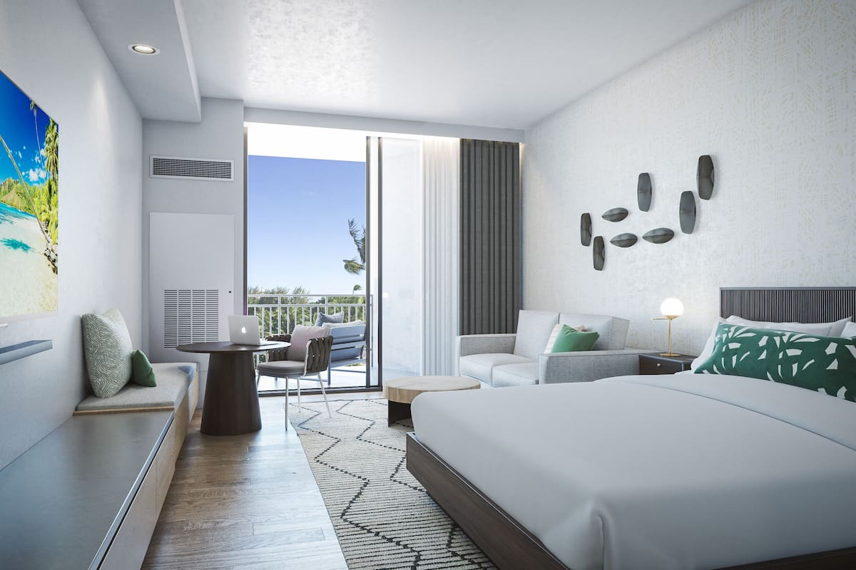 Kai King | Premium bedding, pillowtop beds, in-room safe, laptop workspace