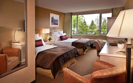Standard Two Double Beds (Coast Two Doubles) | Premium bedding, desk, blackout drapes, iron/ironing board. Coast Gateway Hotel