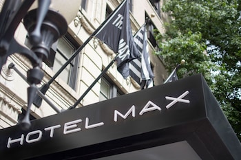 Exterior detail at Hotel Max