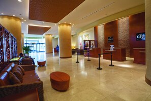 Lobby sitting area