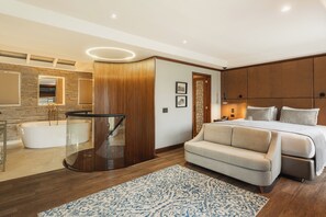 Suite Presidensial | 1 kamar tidur, seprai katun Mesir, dan seprai premium