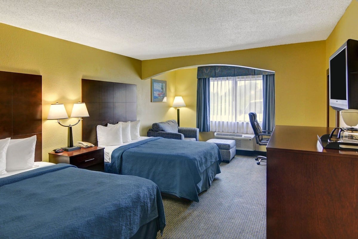 In-room safe, desk, blackout drapes, iron/ironing board