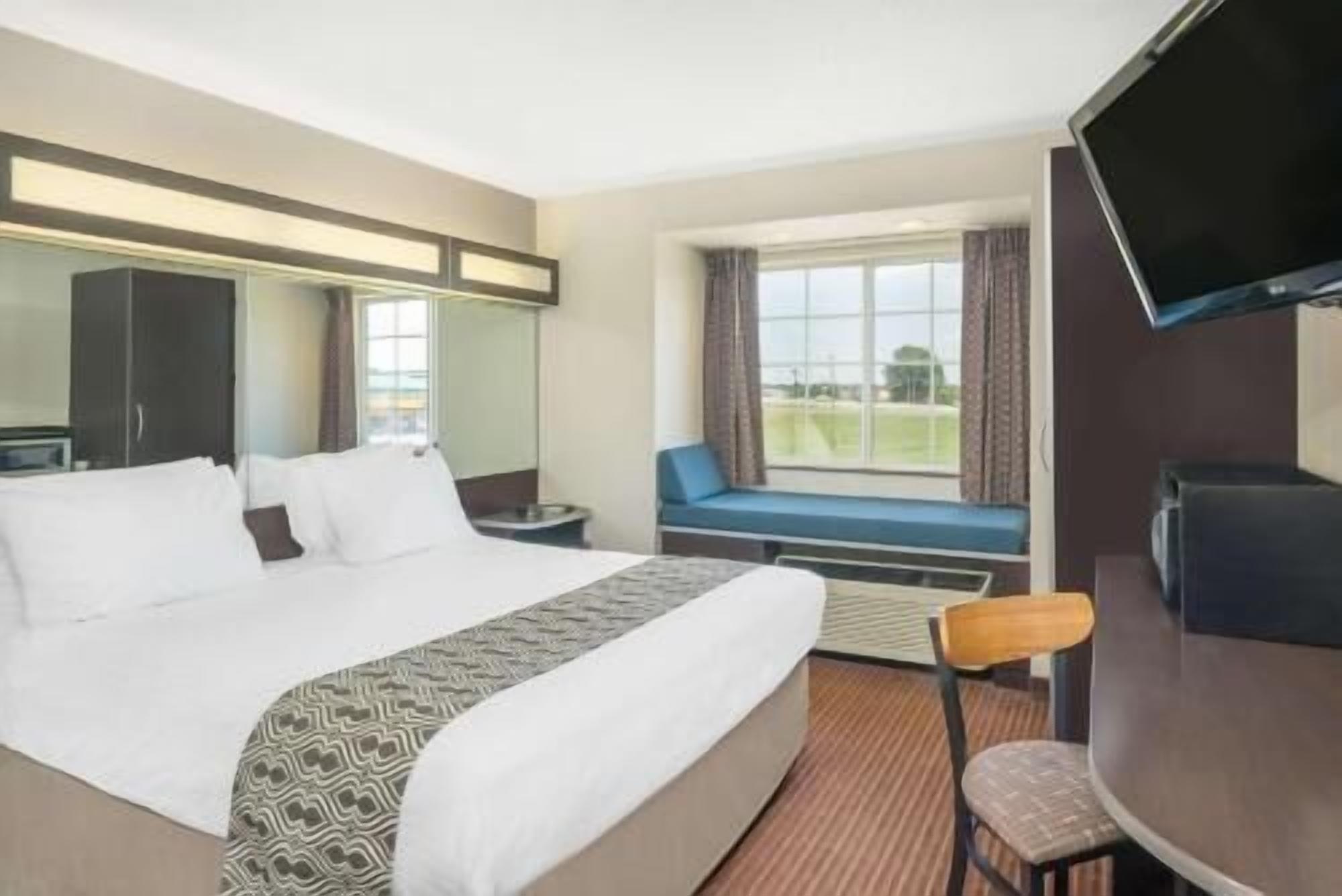 Pillow-top beds, desk, laptop workspace, iron/ironing board