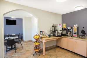 Petit déjeuner continental compris tous les jours