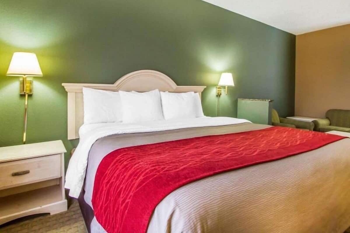 Iron/ironing board, free WiFi, bed sheets