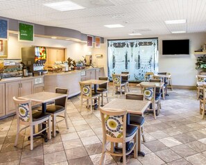 Frokostbuffé er inkludert