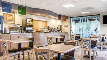 Free buffet breakfast