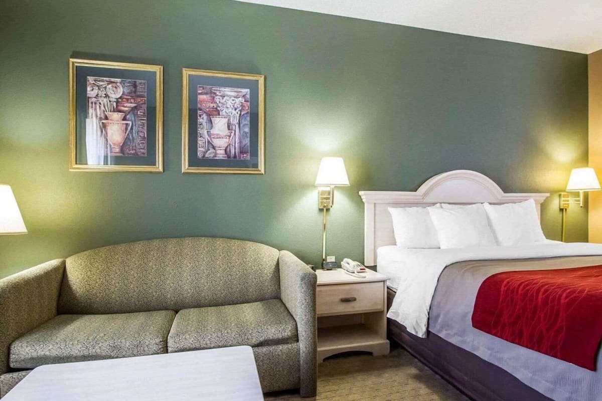 Iron/ironing board, free WiFi, bed sheets