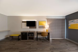 Iron/ironing board, free cribs/infant beds, rollaway beds, free WiFi
