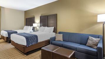 Suite, Multiple Beds, Non Smoking, No Pets | Pillowtop beds, desk, laptop workspace, blackout drapes