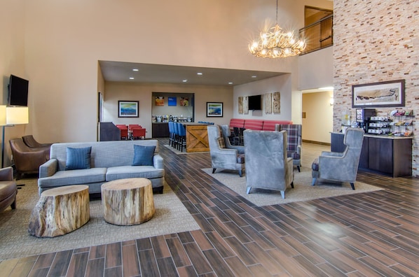 Sitzecke in der Lobby