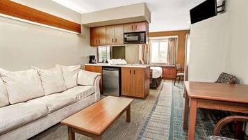 Bureau, espace de travail pour ordinateur portable, rideaux occultants