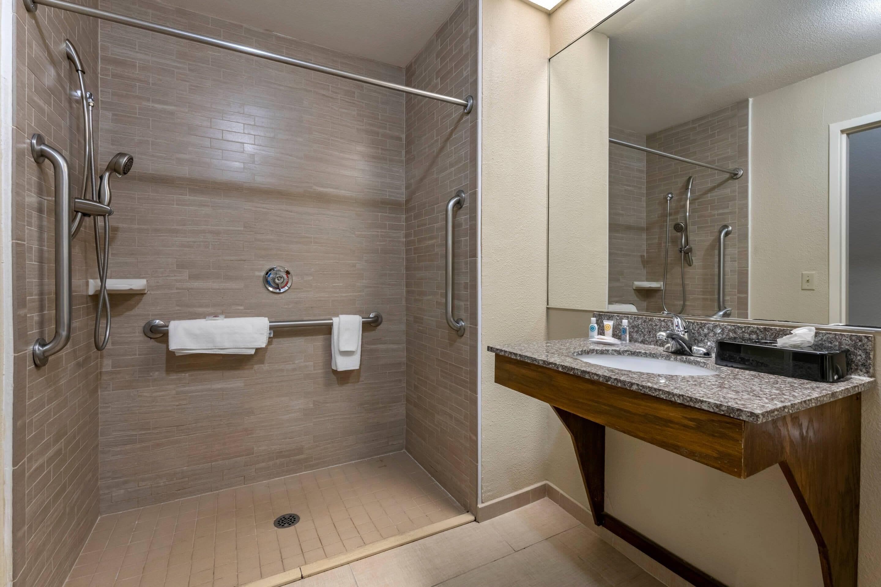 room, 2 queen beds, accessible, non smoking | premium bedding, iron/ironing board, free cots/infant beds