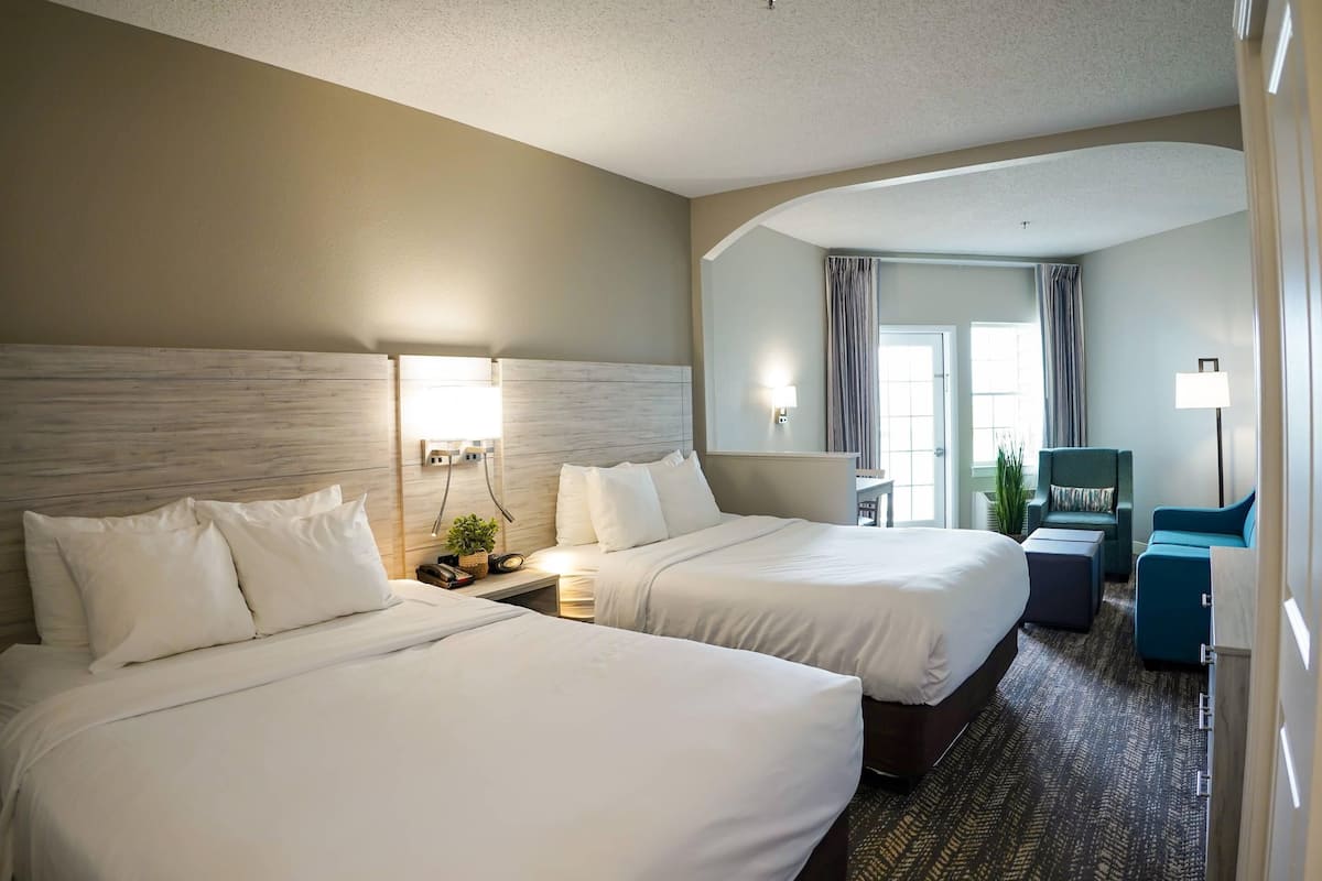 Premium bedding, pillow-top beds, in-room safe, individually decorated