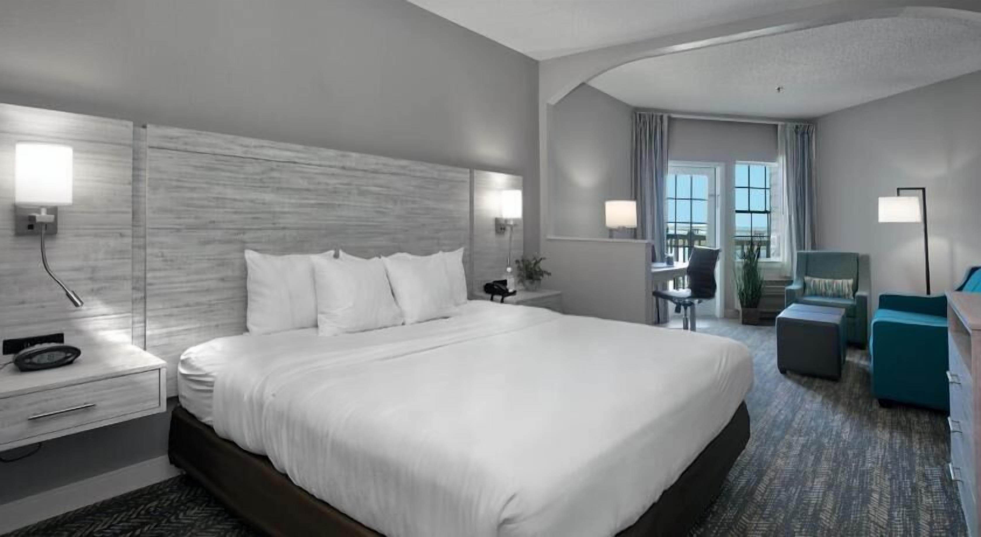 Ropa de cama de alta calidad y camas con pillow-top 