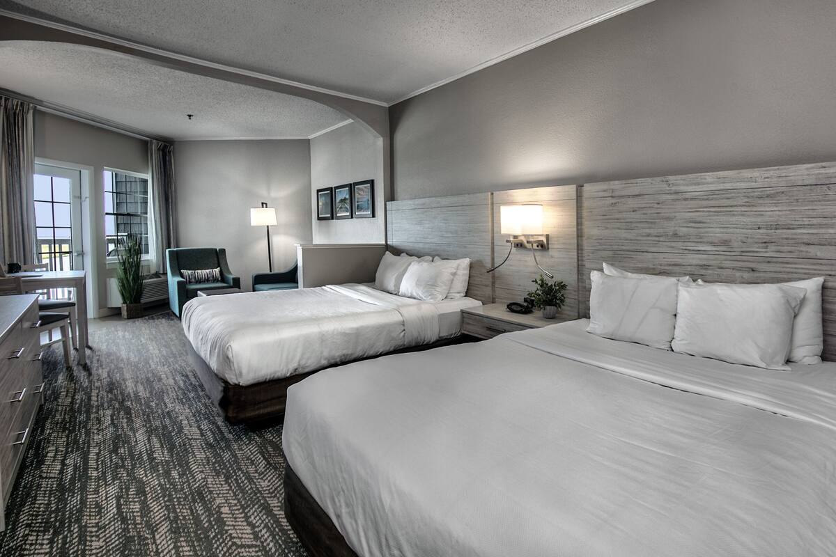 premium bedding, pillow-top beds, in-room safe, individually decorated