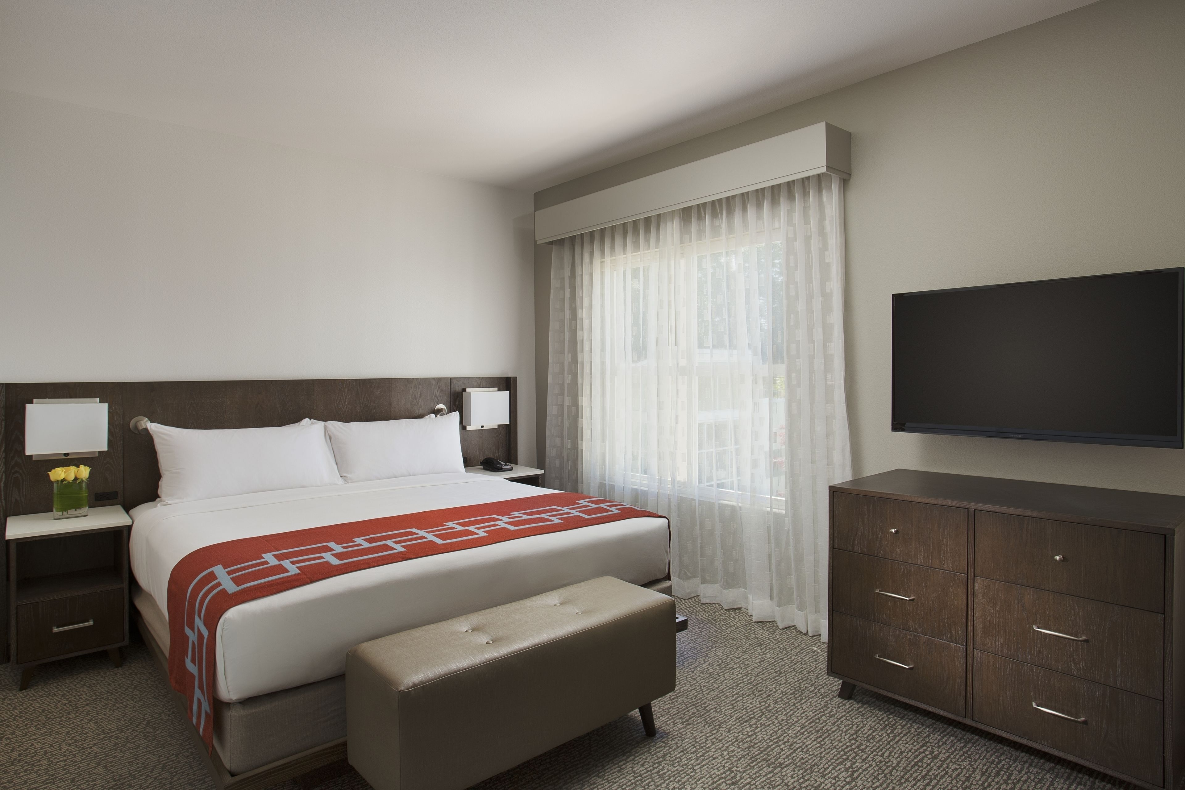 studio suite | in-room safe, desk, blackout curtains, iron/ironing board