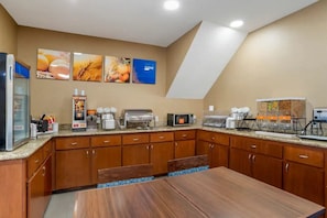 Free continental breakfast