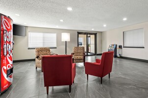 Sala de estar en el lobby