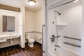 Hair dryer, towels