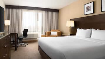 Premium bedding, in-room safe, desk, soundproofing