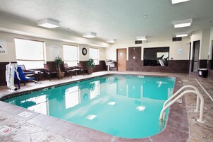 Una piscina techada